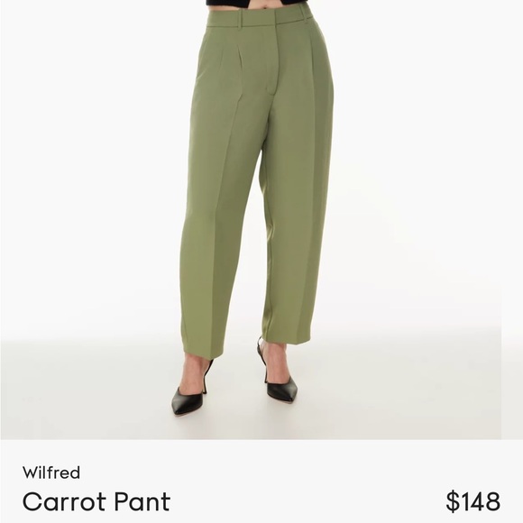 Aritzia Wilfred carrot pant - Picture 6 of 7